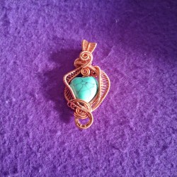Colgante de turquenita
