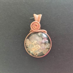 Colgante de resina _49