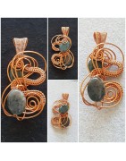 Colgantes de piedras naturales